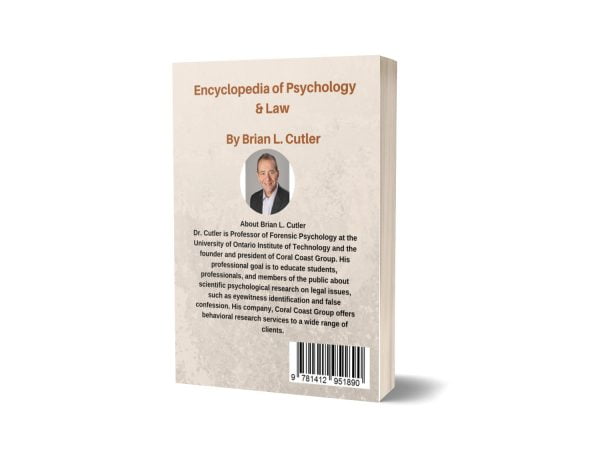 Encyclopedia of Psychology and Law Book By Brian L. Cutler