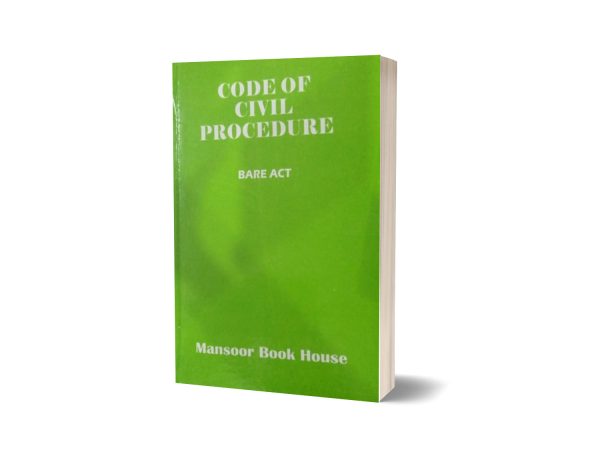 Code of Civil procedure Bare ACt By Mansoor Book House