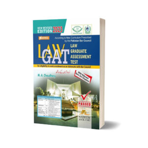 LAW GAT Law Graduate Assessment Test 2023 By MA Chaudhary -Nadeem Book Fort