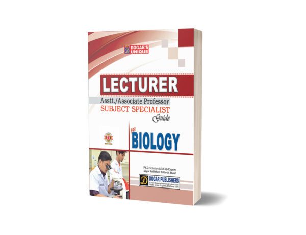 Lecturer Biology Subject Specialist Guide By Dogar Publisher