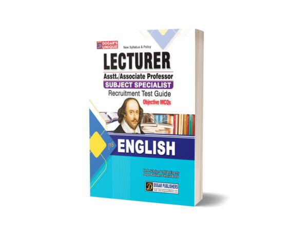 Lecturer Subject Specialist Recruitment Test Guide For English By Dogar Publisher