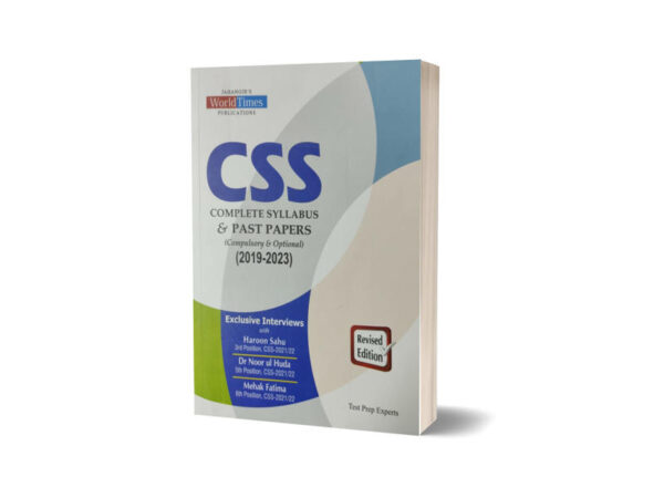 CSS Syllabus & Past Paper 2019-2023 By JWT