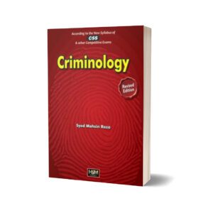 Criminology For CSS By Syed Mohsin Raza