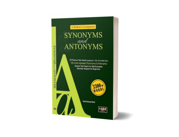 Synonyms & Antonyms For Competitive Exams By HMS Publishers