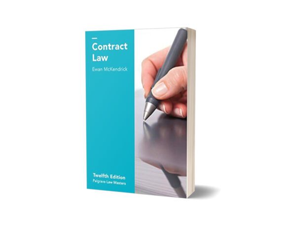 Contract Law (Macmillan Law Masters) 12 Edition By Ewan McKendrick