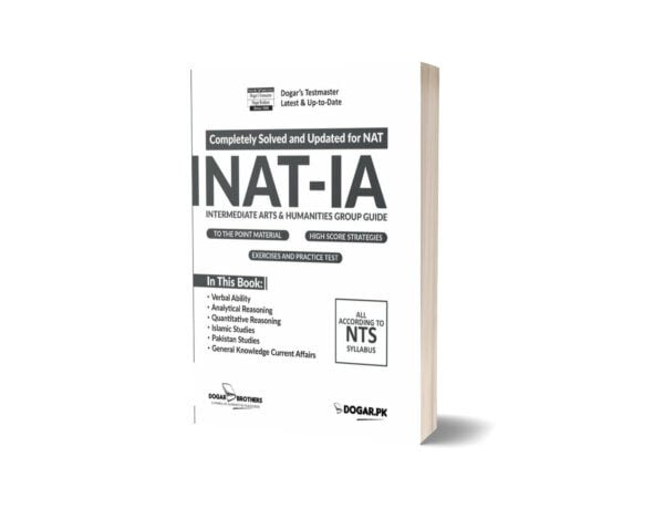NAT IA Complete Guide For Intermediate Arts & Humanities Group By Dogar Brothers