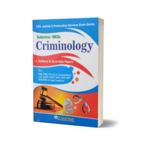 Subjective MCQs Criminology For CSS.PMS-PCS By Muhammad Sohail Bhatti