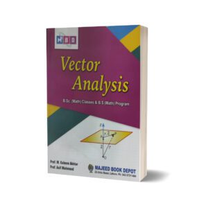 Vector Analysis B.Sc Math By Prof. Muhammad Kaleem Akhtar