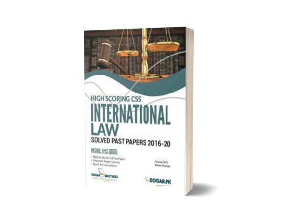 CSS INTERNATIONAL LAW Solved Past Papers