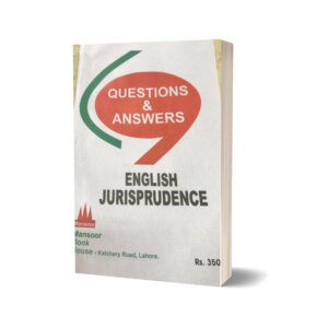 English Jurisprudence Question & Answer
