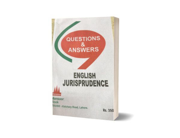 English Jurisprudence Question & Answer