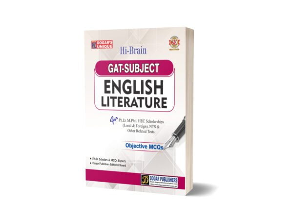 GAT ENGLISH LITERATURE For Ph.D. M. Phil & NTS