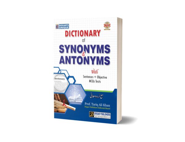 Book Name: DICTIONARY OF SYNONYMS & ANTONYMS