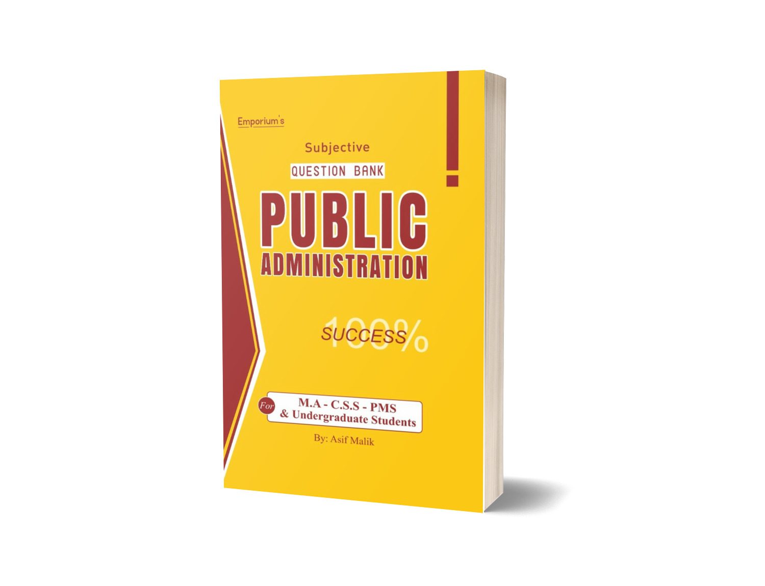 Public Administration For CSS, PMS By Asif Malik – Emporium Publishers