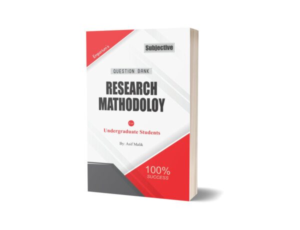 Research Mathodoloy For Undergraduate Student By Asif Malik - Emporium Publishers