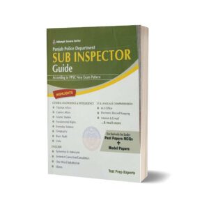 SUB INSPECTOR GUIDE For PPSC By Jahangir Success Series