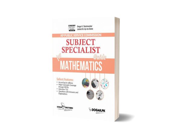 Subject Specialist Mathematics Guide For KPPSC - Dogar Brother