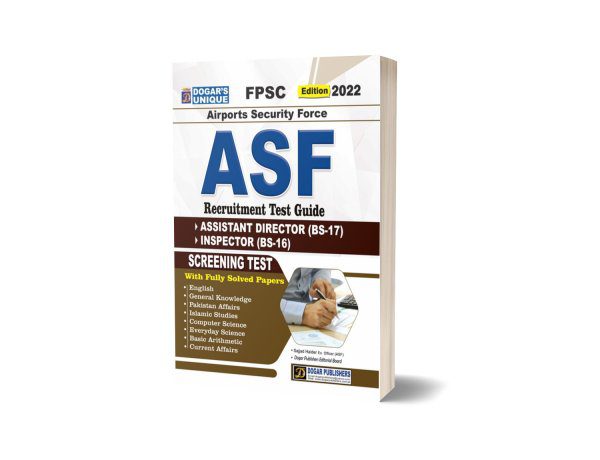 ASF Test Guide ( Assistant Director BS-17) + ( Inspector BS-16)