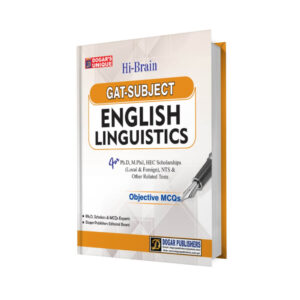 GAT English Linguistics For Ph.D. M.Phil. HEC By Dogar Publisher
