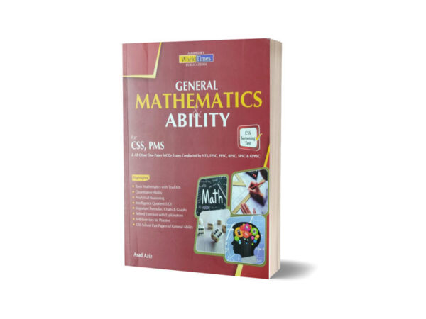 General Mathematics Ability For CSS PMS BY Asad Aziz - JWT Publications