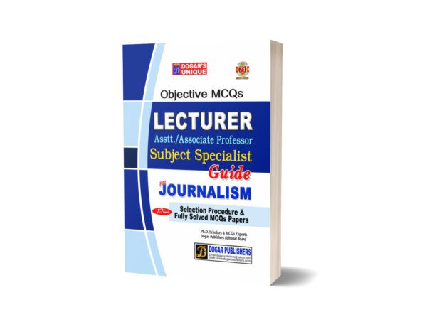 Lecturer Journalism Subject Specialist Guide By Dogar Publisher