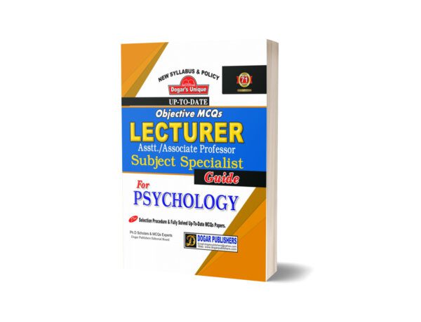 Lecturer Psychology Subject Specialist Guide By Dogar Publisher