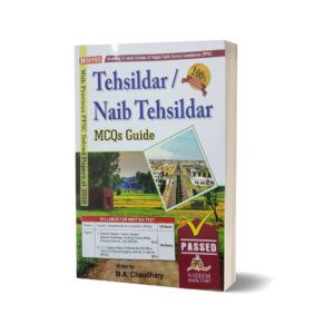 Tehsildar & Naib Tehsildar MCQs Guide By M.A Chaudhary