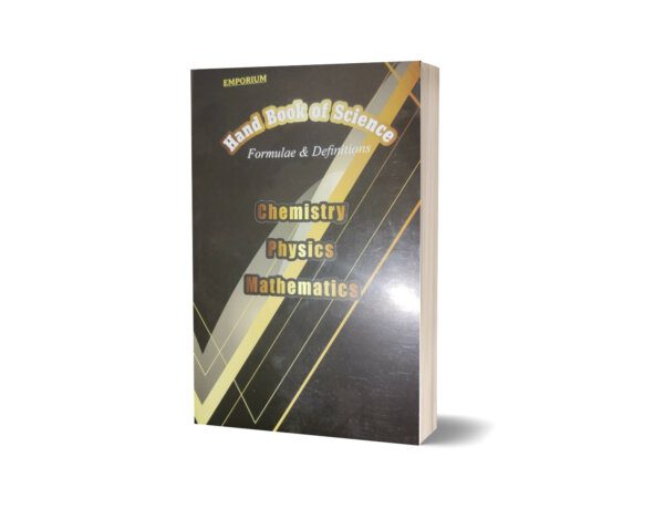 Hand Book Of Chemistry Physics & Math Formulae & Definition By Publisher Emporium