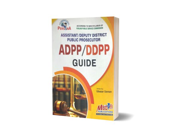 Assistant Deputy District Public Prosecutor ADPP-DDPP Guide By Ubazar Usman