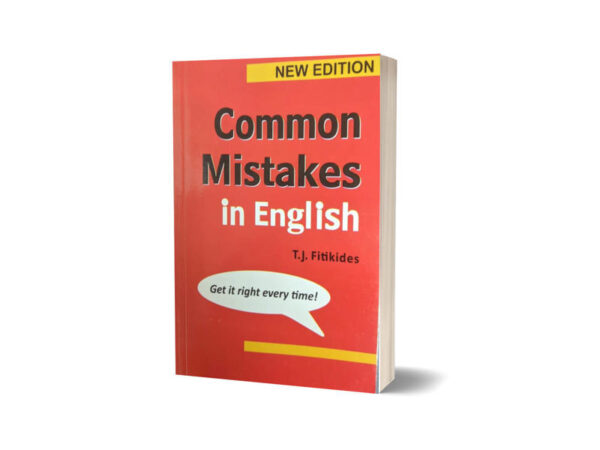 Common Mistakes in English By T. J. Fitikides