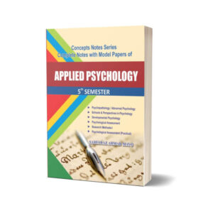 Applied Psychology For 5th Semester By Sarfraz Ahmad Mayo