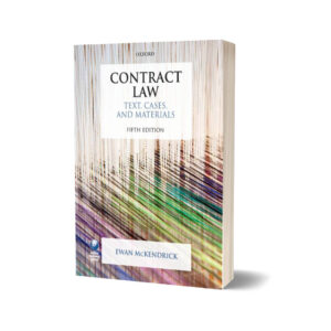 Contract Law Text Cases & Materials By Ewan Mckendrick