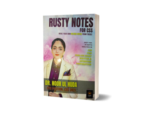 Rusty Notes for CSS By Dr. Noor-ul-Huda